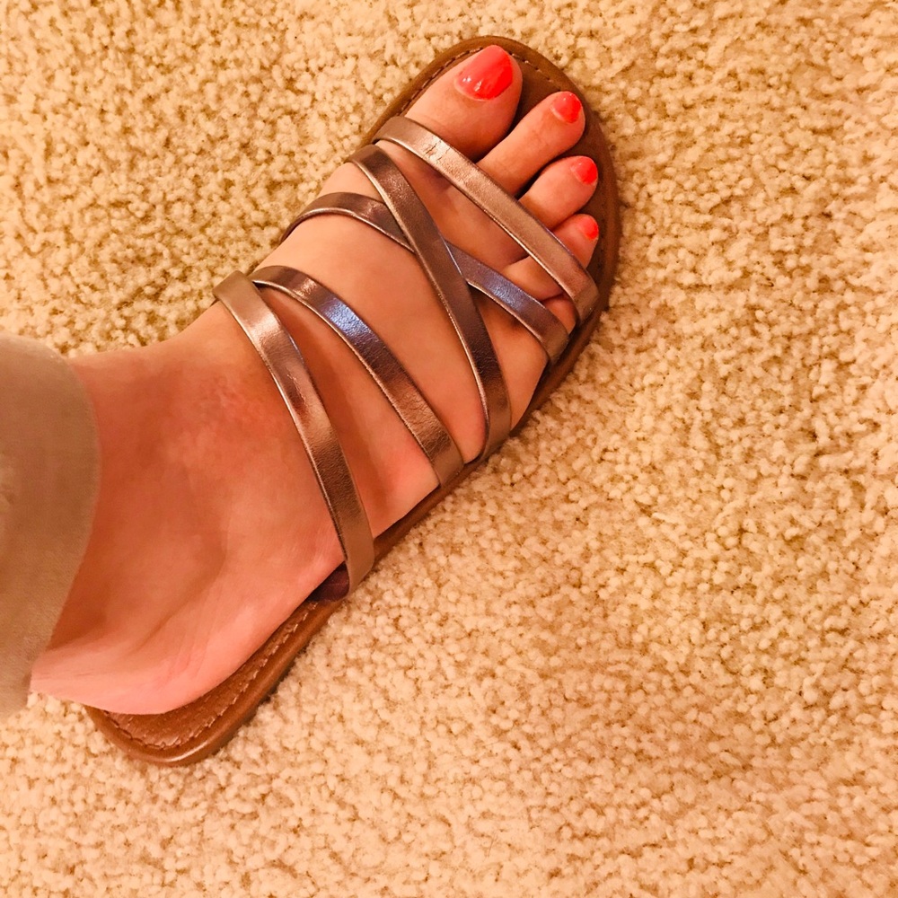 Size 8 Slide On Sandals